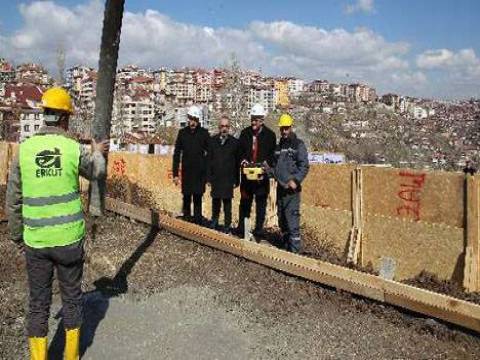 Ankara Zafertepe kentsel dönüşüm kapsamında 125 konutun temeli atıldı!