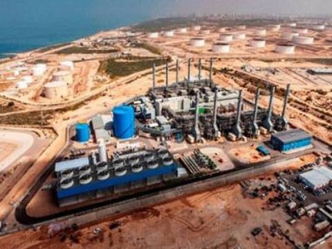 Zorlu Enerji'nin İsrail'deki gaz santrali devrede!