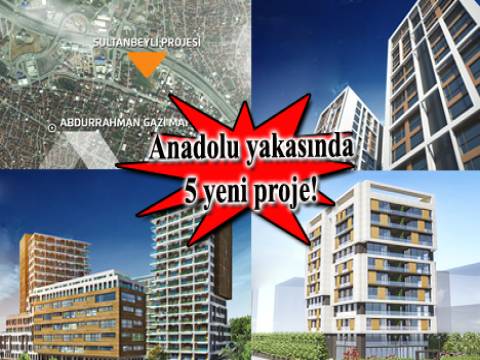  DKY İnşaat İstanbul'da 5 yeni proje yapacak! 