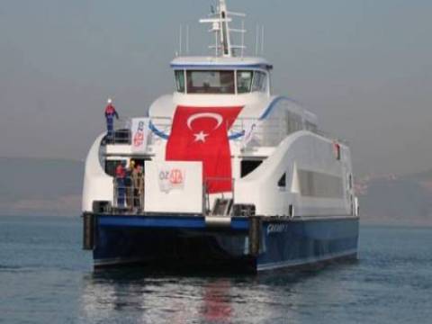  İzmir'de 'Çakabey' yolcu gemisi halka tanıtıldı! 
