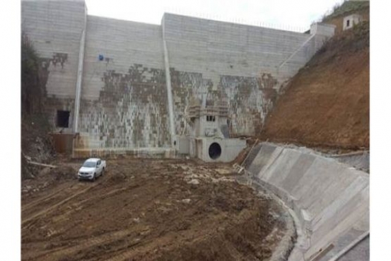 Ordu Üniversitesi Barajı'nın inşaatı devam ediyor!
