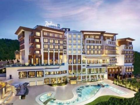 Radisson Blu Hotel-Spa yatırım bedeli 70 milyon Euro!