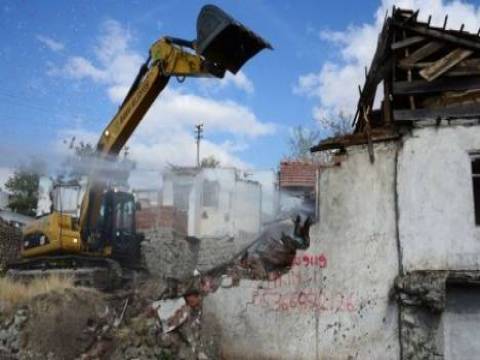 Mamak kentsel dönüşüm kapsamında 761 gecekondu yıkıldı!