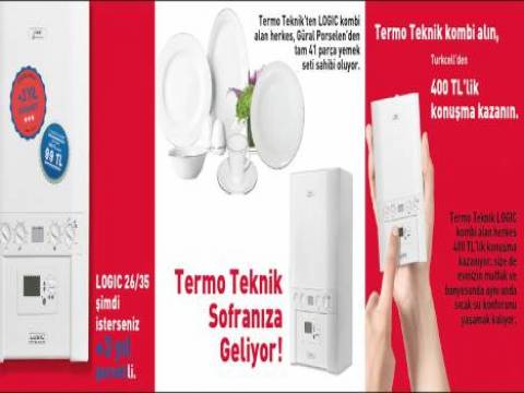 Termo Teknik kampanyaları 3 Ekim’e kadar sürüyor!