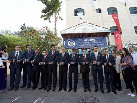  Anadolu Ajansı Kudüs ofisi hizmete açıldı!
