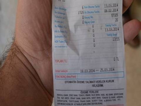 Su faturası ödenmezse su kesilir mi?