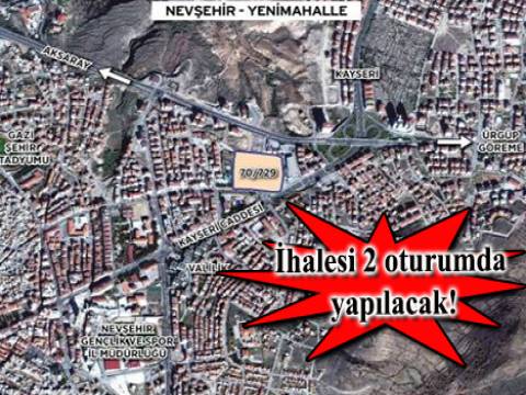 Emlak Konut Nevşehir Yenimahalle arsa ihalesi ne zaman? 