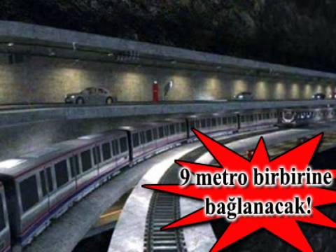 3 Katlı İstanbul Tüneli detayları! 