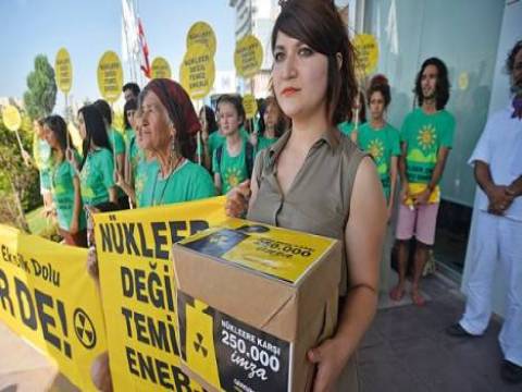Akkuyu Nükleer Enerji Santrali projesine karşı eylem yapıldı!
