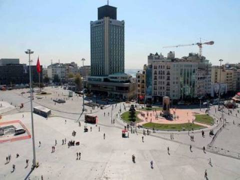 Taksim Meydanı çevre düzenleme ihale tarihi:16 Ocak!