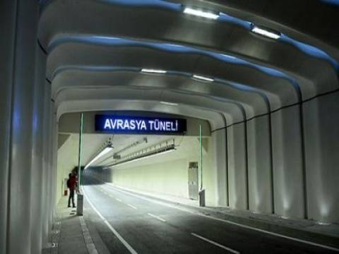 Avrasya Tüneli yarın sabah itibari ile trafiğe açılıyor!