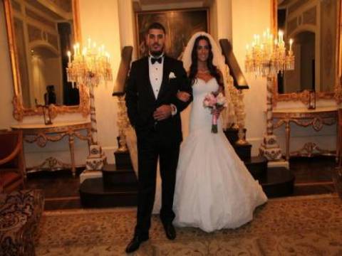  Murat Keçeli ile İnci Hortoğlu Çırağan Sarayı' nda evlendi! 