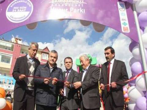  Safranbolu'da Huzur Parkı ziyaretçilere açıldı!