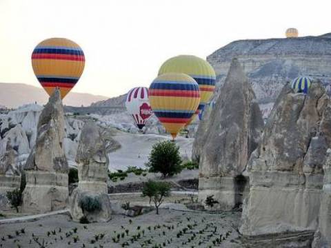  Dünya turizmcileri Kapadokya'da bir araya geldi!