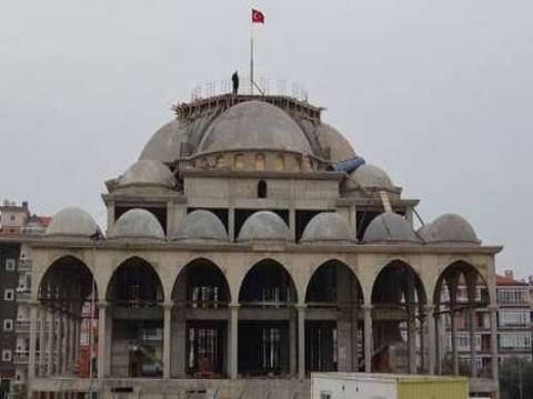  Erdek Piri Reis Camii inşaatında sona geliniyor!