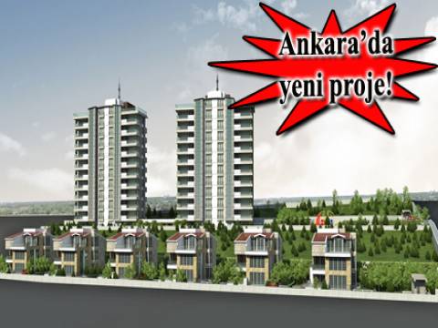 Smart Town Ankara'da 500 bin liraya 4+1 daire! 2015 Eylül'de teslim! 