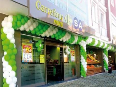  CarrefourSA'nın yeni mini mağazası Şile'de açıldı!