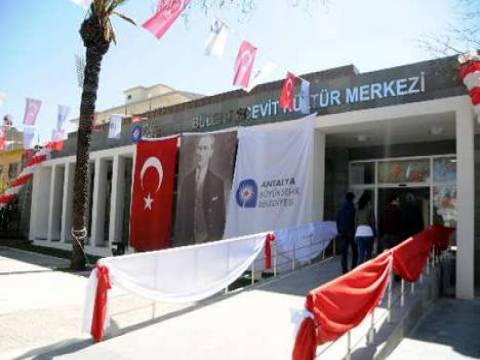 Antalya Bülent Ecevit Kültür Merkezi açıldı!