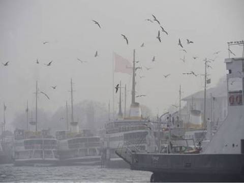 İstanbul'da sis nedeniyle aksayan seferler normale döndü!