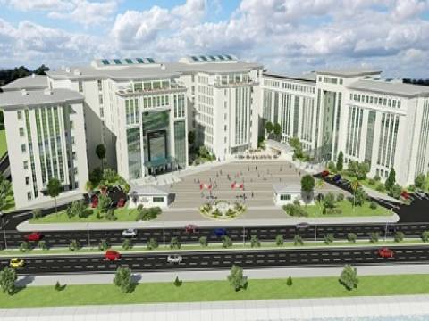 Adana'nın yeni Adalet Sarayı tamamlanmak üzere! 