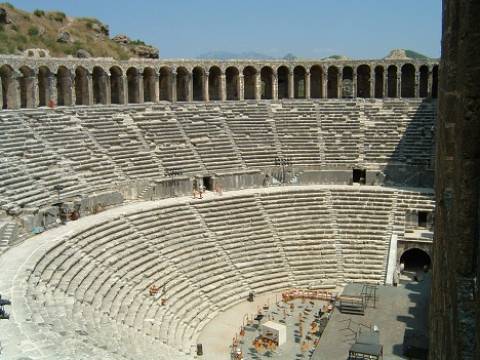 Aspendos Tiyatrosu'nun restorasyonu sona erdi! 