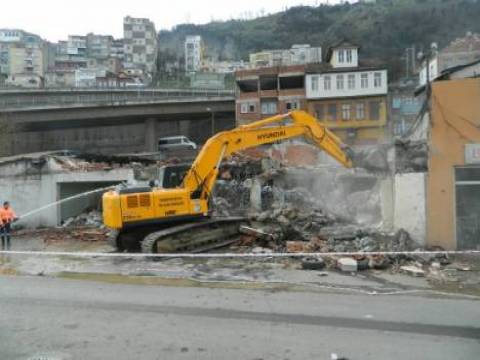  Çömlekçi Kentsel Dönüşüm Projesinde yıkımlar devam ediyor!