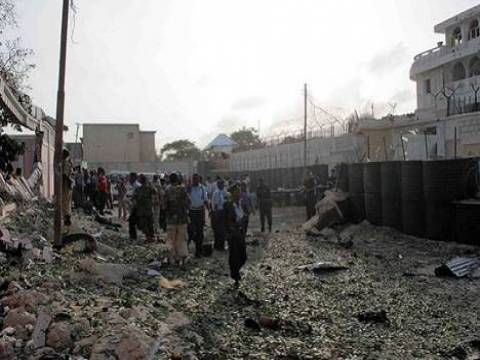 Türkiye'nin Mogadişu Büyükelçiliği inşaatına saldırı!