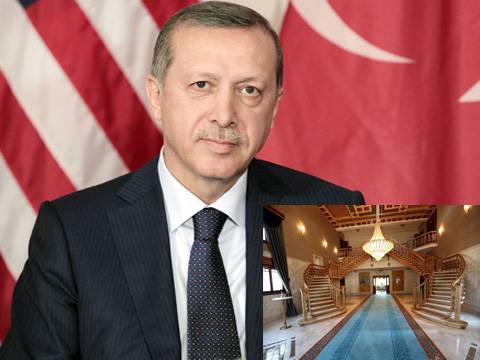  Cumhurbaşkanı Recep Tayyip Erdoğan'ın evinin içi görüntülendi! 
